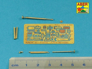 Canon Aber 35L-114 pour mitrailleuse lourde russe de 12,7 mm DShK, version Seconde Guerre mondiale (JS-2 ; JS-3 ; JSU-152) (1/35) – image 2