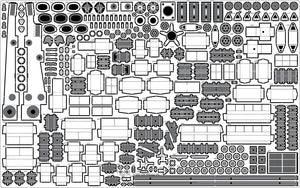 Pontos 23008F1 IJN MIKASA 1905 Ensemble de détails 1/200 – Bild 27