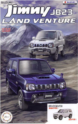 Fujimi 066318 Suzuki Jimny JB23 Land Venture Blanc Perle 1/24