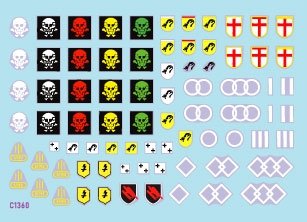 Star Decals 35-C1361 StuG-Abt 3 Insignes génériques et marquages ​​d&amp;#39;unité pour les unités Sturmgeschutz 1/35 – immagine 2