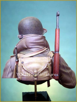 Young Miniatures YM1812 Soldat américain Ardennes 1944 1/10 – immagine 8