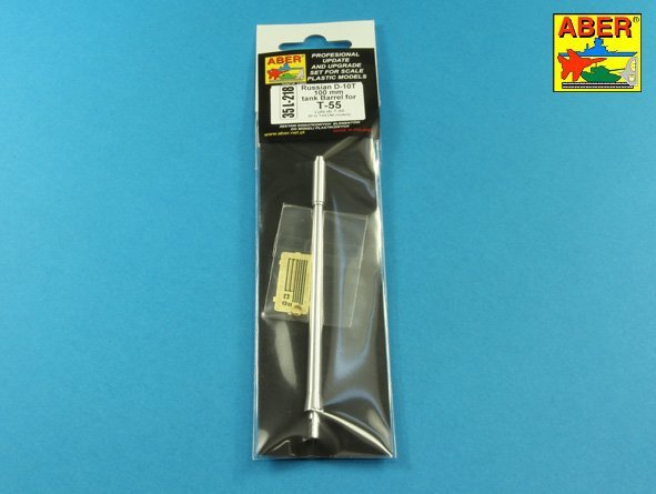 Canon de char russe D-10T 100 mm Aber 35L-218 pour T-54/T-55 pour modèle TAKOM (1/35) – image 2