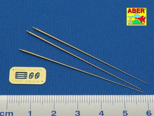 Tiges d&amp;#39;antenne allemandes Aber R-26 de 2 m (ensemble de 3 pièces) (1/35)  – image 2