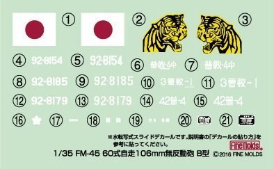 Fine Molds FM45 JGSDF Type 60 SPG (Modèle B) 1/35 – image 3
