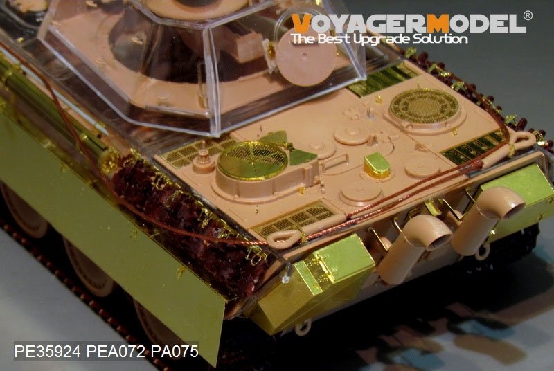 Maquette Voyager PE35924 Panther G allemand de la Seconde Guerre mondiale, version ultérieure. Modèle de base pour RMF 5016 au 1/35  – image 15