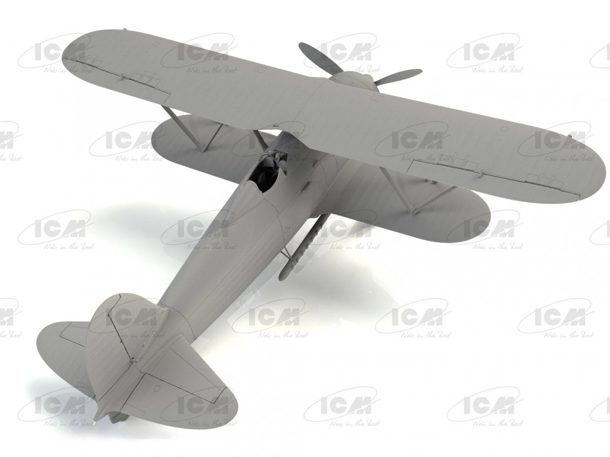 ICM 32025 CR. 42 Falco avec pilotes italiens en uniforme tropical 1/32 – immagine 4