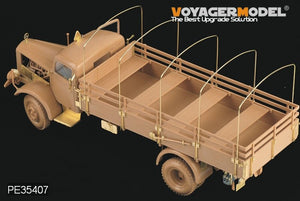 Camion allemand Benz L4500A de la Seconde Guerre mondiale, maquette Voyager PE35407 pour Zvezda 02312, échelle 1/35 – immagine 6