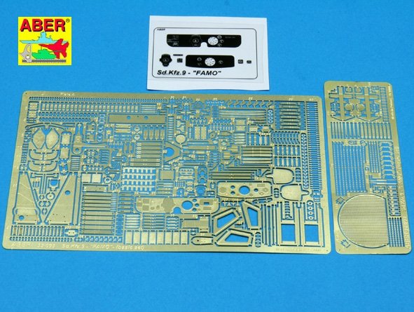 Aber 35093 Sd.Kfz.9 FAMO Vol.1 - ensemble de base (TAM) (1/35) 