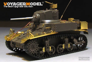 Maquette Voyager PE35934, char léger américain M3 Stuart de la Seconde Guerre mondiale (modèle de base) pour Tamiya 35360 au 1/35 – image 11