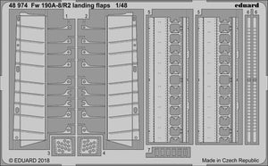 Eduard 48974 Fw 190A-8/R2 volets d&amp;#39;atterrissage EDUARD 1/48