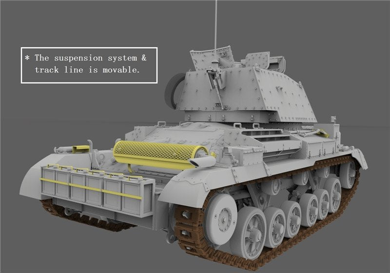 Gecko Models 35GM0001 CRUISER TANK MK.II ACS AVEC INTÉRIEUR (1/35) – image 17
