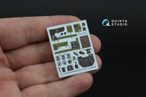 Quinta Studio QD48472 A-36 Intérieur coloré imprimé en 3D sur papier décalcomanie (Accurate Miniatures/Italeri) 1/48 – immagine 7
