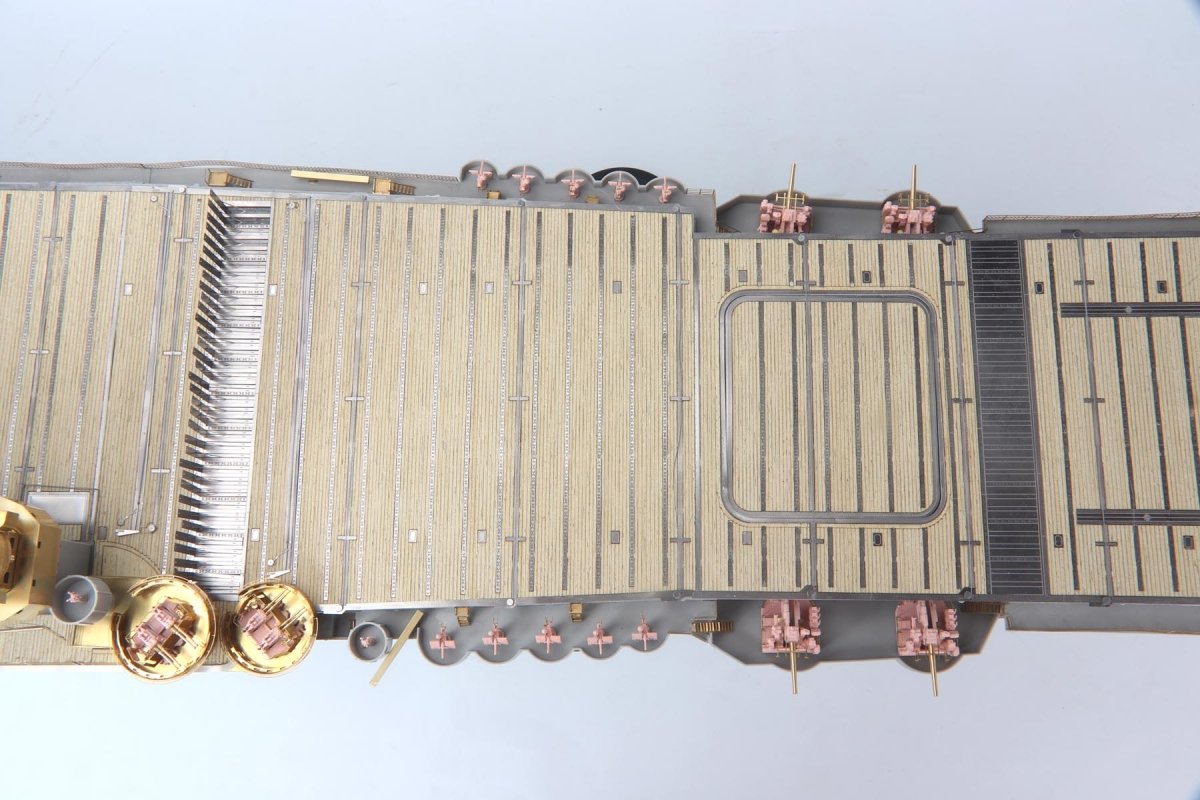 Maquette MK1 Design MD-20023 du pont en bois de l&amp;#39;USS CV-6 Enterprise pour Trumpeter au 1/200 – image 5