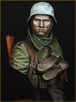 Young Miniatures YM1825 Infanterie allemande Front russe Seconde Guerre mondiale 1/10  – image 2