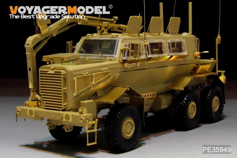 Maquette Voyager PE35949 Buffalo a2 6X6 MPCV américain moderne pour PANDA HOBBY 35031 1/35 – Bild 3