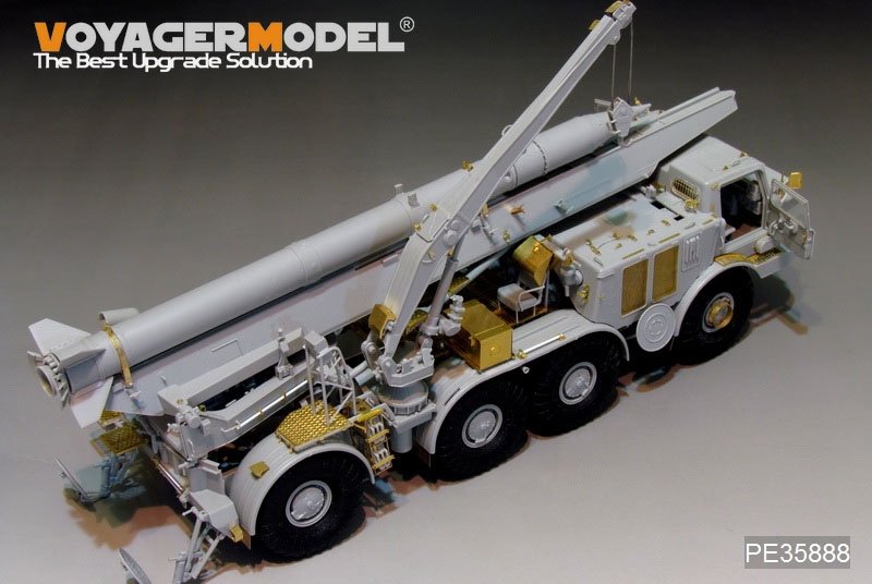 Modèle Voyager PE35888 TEL russe moderne 9P113 avec roquette 9M21, base pour TRUMPETER 1/35 – imagen 4