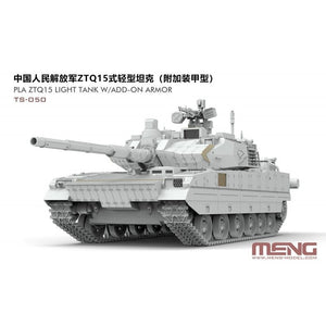 Maquette Meng TS-050 PLA ​​ZTQ15 Char léger avec blindage additionnel 1/35  – image 2