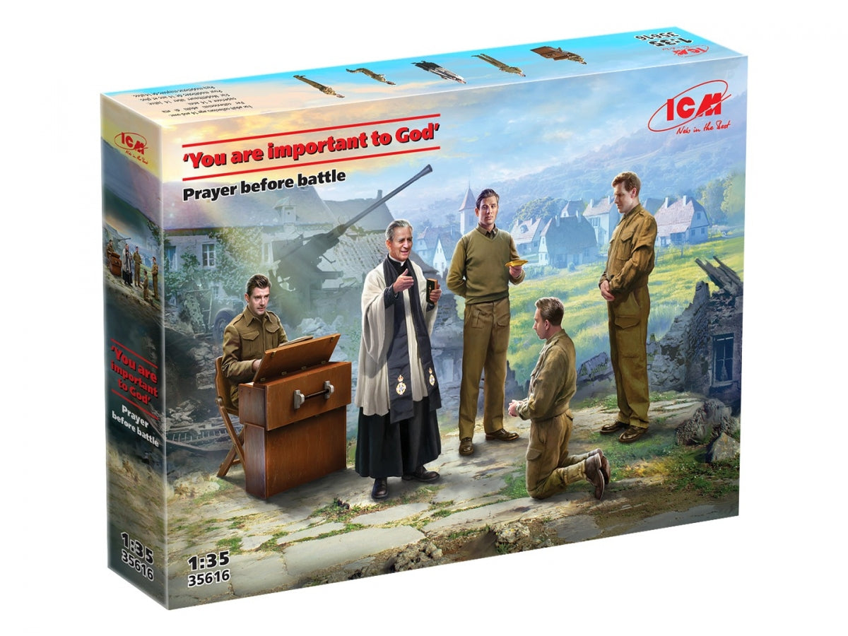 ICM 35616 Tu es important pour Dieu. Prière avant le combat 1/35
