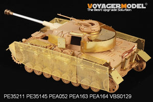 Voyager modèle PEA164 Panzer.IV allemand de la Seconde Guerre mondiale Ausf.J &amp;quot;Thoma Shields&amp;quot; grillage schürzen (pour tous) 1/35 – immagine 4