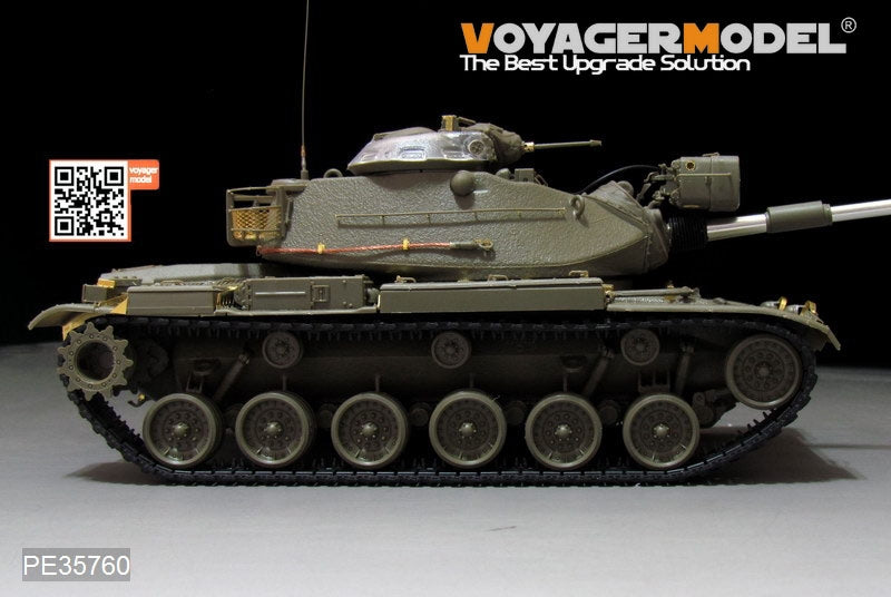 Maquette Voyager PE35760 Char de combat principal américain moderne M60A1 pour AFV 35060, échelle 1/35 – image 10