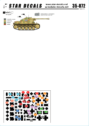 Star Decals 35-872 Panzerjager Marder II. 1/35 – Bild 2