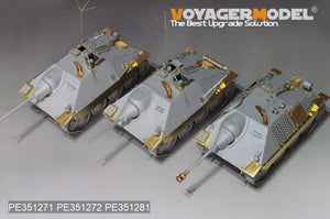 Voyager modèle PE351271 WWII allemand Sd.Kfz.138/2 Hetzer chasseur de chars première Version pour TAKOM 1/35 – image 10