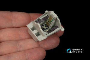 Intérieur imprimé en 3D et coloré sur papier décalcomanie Quinta Studio QD48244 SR-71A (Revell) 1/48 – immagine 2