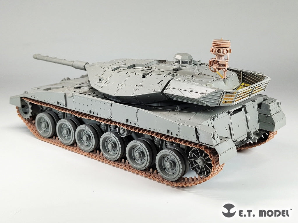 ET Model P35-402 Maquette de char de combat principal israélien Merkava Mk.II, chenilles fonctionnelles pour maquette Border Model/TAKOM au 1/35 – Bild 4