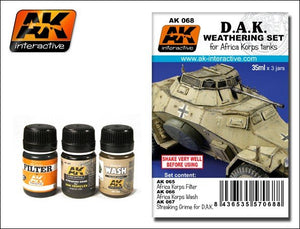 Kit de vieillissement AK Interactive AK068 Africa Korps