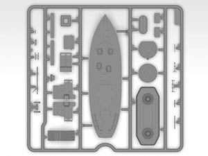 ICM S012 KFK Kriegsfischkutter Bateau polyvalent allemand de la Seconde Guerre mondiale 1/144 – immagine 9
