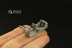 Intérieur imprimé en 3D et coloré sur papier décalcomanie Quinta Studio QD72107 OV-10A Bronco (ICM) 1/72  – imagen 11