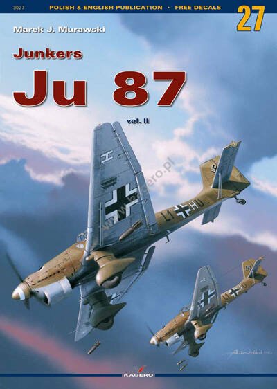 Kagero 3027 Junkers Ju 87 vol. II EN/PL (pas d'autocollant)