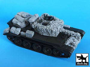 Filet de camouflage en toile de jute Black Dog T35023 Cromwell pour Tamiya 1/35 – imagen 2