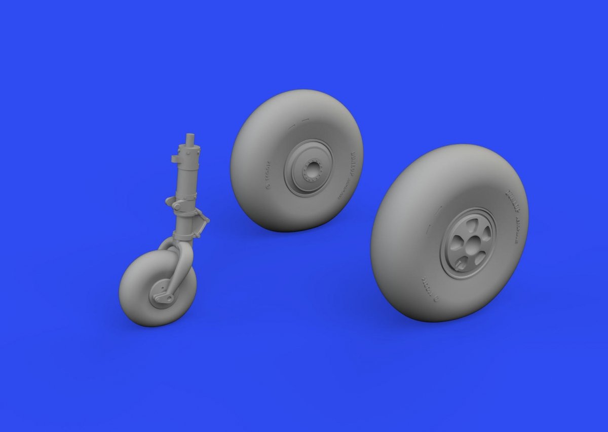 Roues Eduard 648830 Beaufort Mk. I ICM 1/48 – Bild 3