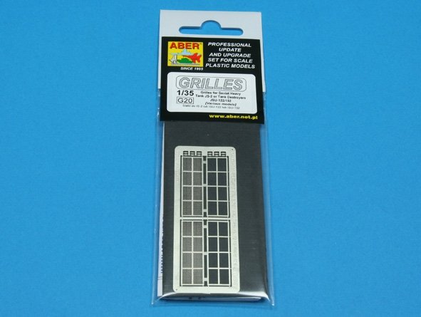 Grilles Aber 35G20 pour char russe JS-2 ou JSU-122/152 (1/35) – immagine 4