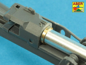Canon Aber 35L-328 pour canon allemand PaK 40 de 75 mm sans frein de bouche, échelle 1/35 – imagen 3