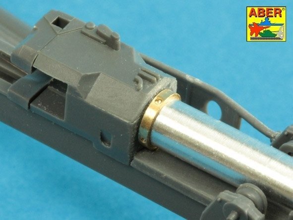 Canon Aber 35L-328 pour canon allemand PaK 40 de 75 mm sans frein de bouche, échelle 1/35 – imagen 3