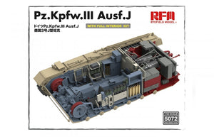 Rye Field Modèle 5072 Pz.Kpfw.III Ausf.J INTÉRIEUR COMPLET 1/35 – image 7