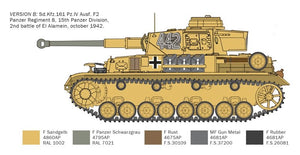 Italeri 6593 Pz.Kpfw.IV F1/F2/G avec infanterie Afrika Korps 1/35 – immagine 4
