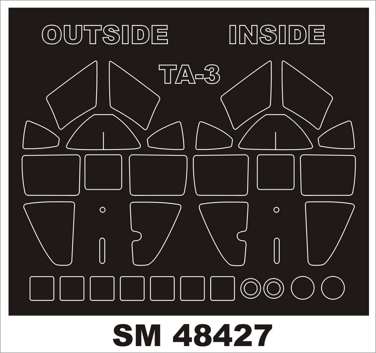 Montex SM48427 TA-3 SKYWARRIOR TROMPETTE