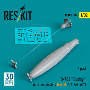 RESKIT RSU32-0146 D-704 Station de ravitaillement en vol « Buddy » (première version) (1 pièce) (Impression 3D) 1/32
