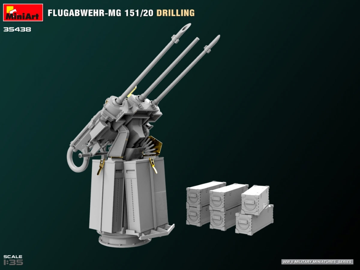 MiniArt 35438 FLUGABWEHR-MG 151/20 PERÇAGE 1/35 – image 6