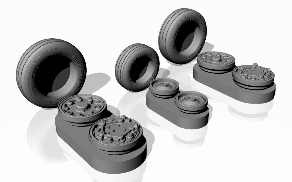 Roues Armory Models AW48309 F-5E/F Tiger-II 1/48 – Bild 4