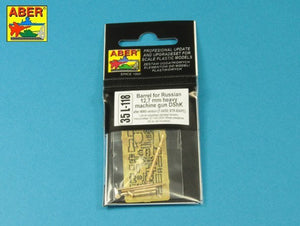 Canon Aber 35L-118 pour mitrailleuse lourde russe de 12,7 mm DShK, version après la Seconde Guerre mondiale (T-54/55 ; BTR-60APC) (1/35) – image 19