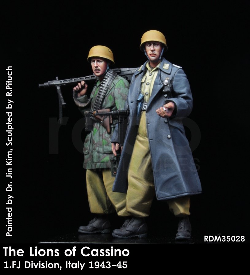 RADO Miniatures RDM35028 Les Lions de Cassino/1. Division FJ, Italie (1943-45) 1/35