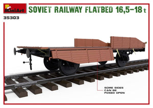 MiniArt 35303 Plateau ferroviaire soviétique 16,5-18t (1/35) – imagen 5