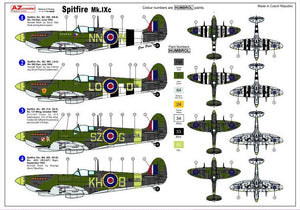 Maquette AZ AZ7391 Supermarine Spitfire Mk.IXc « As » (1/72) – Bild 4