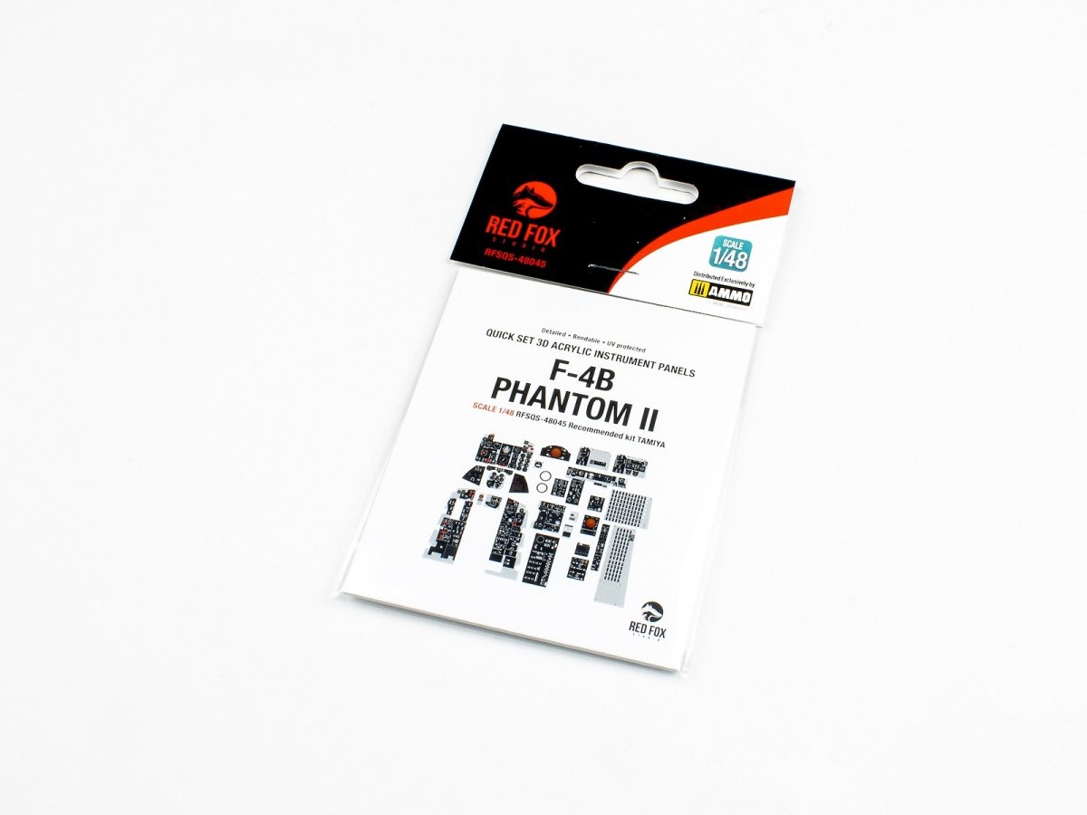 Red Fox Studio QS-48045 McDonnell DOUGLAS F-4B Phantom II Tamiya 1/48 