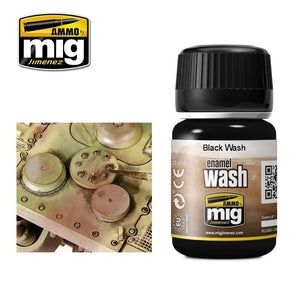 AMMO de Mig Jimenez 1011 BLACK WASH 35ml