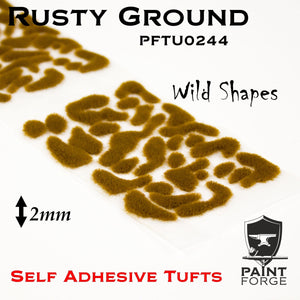 Touffes Paint Forge PFTU0244 : Wild Rusty Ground 2 mm